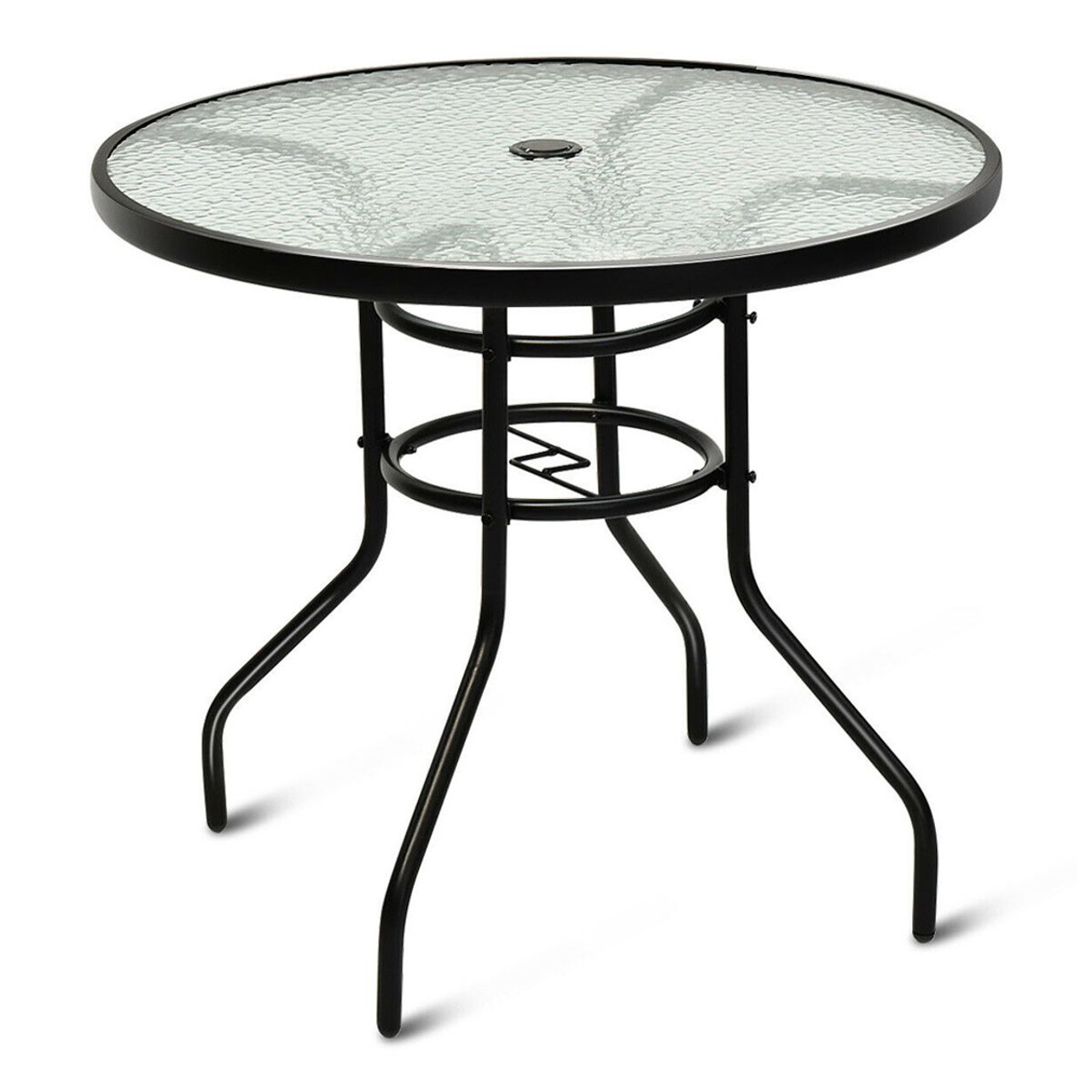 Round 32'' Tempered Glass Patio Table product image