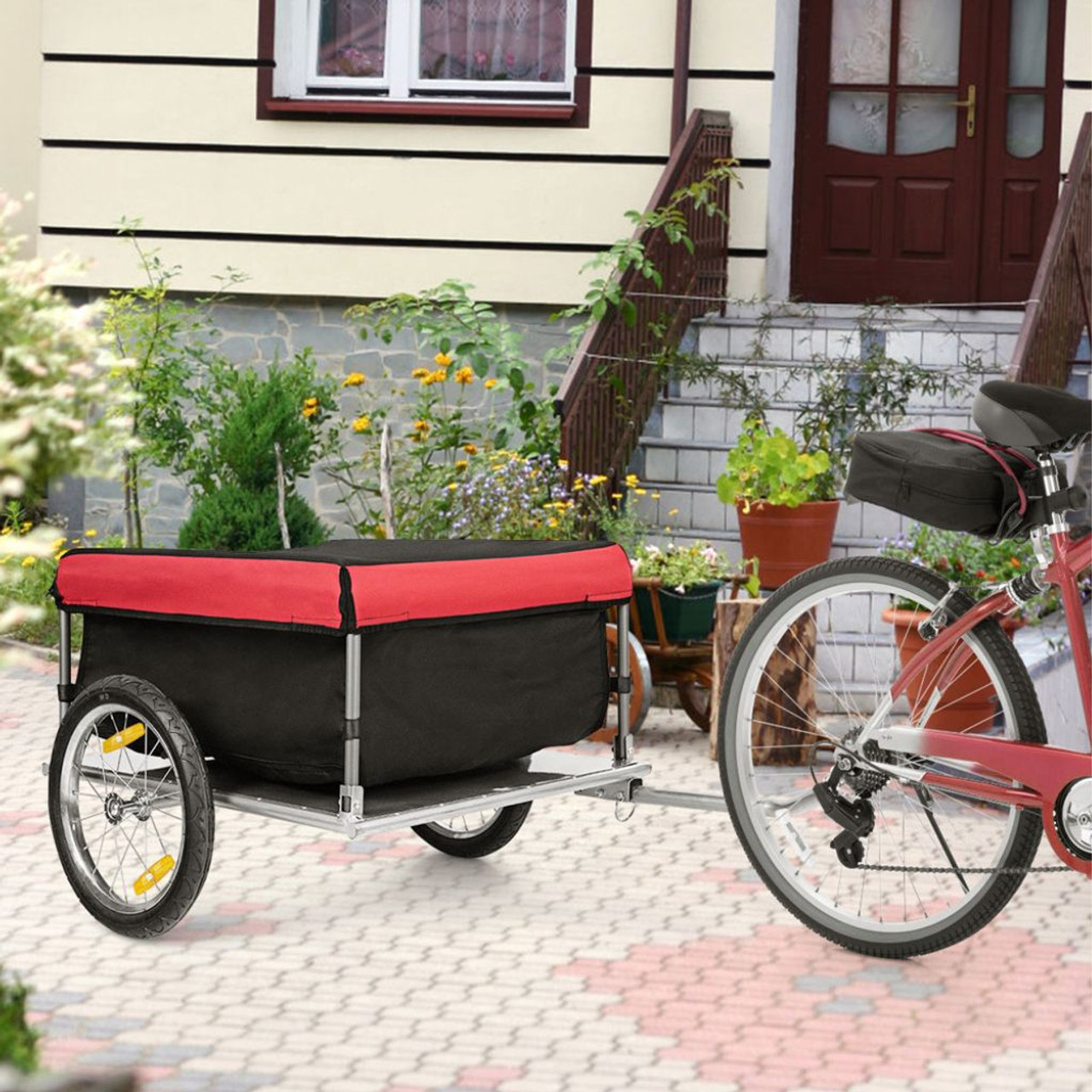 Folding Frame Bike Cargo Trailer product image