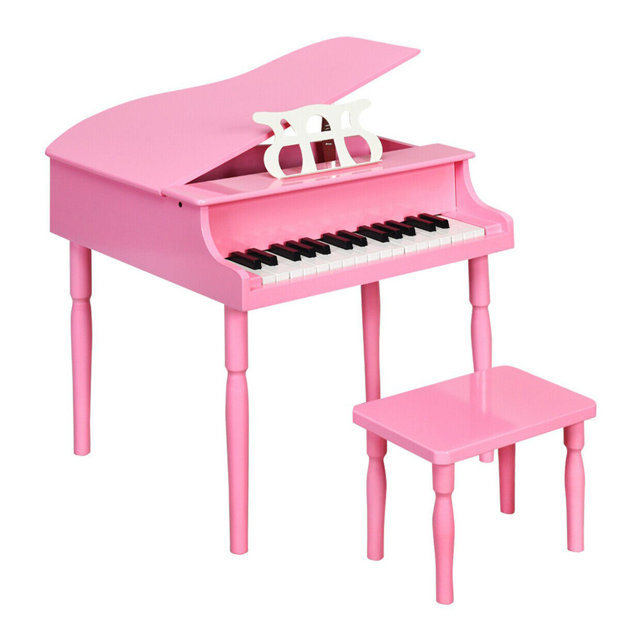 Kids' Wooden 30-Key Classic Baby Grand Piano product image