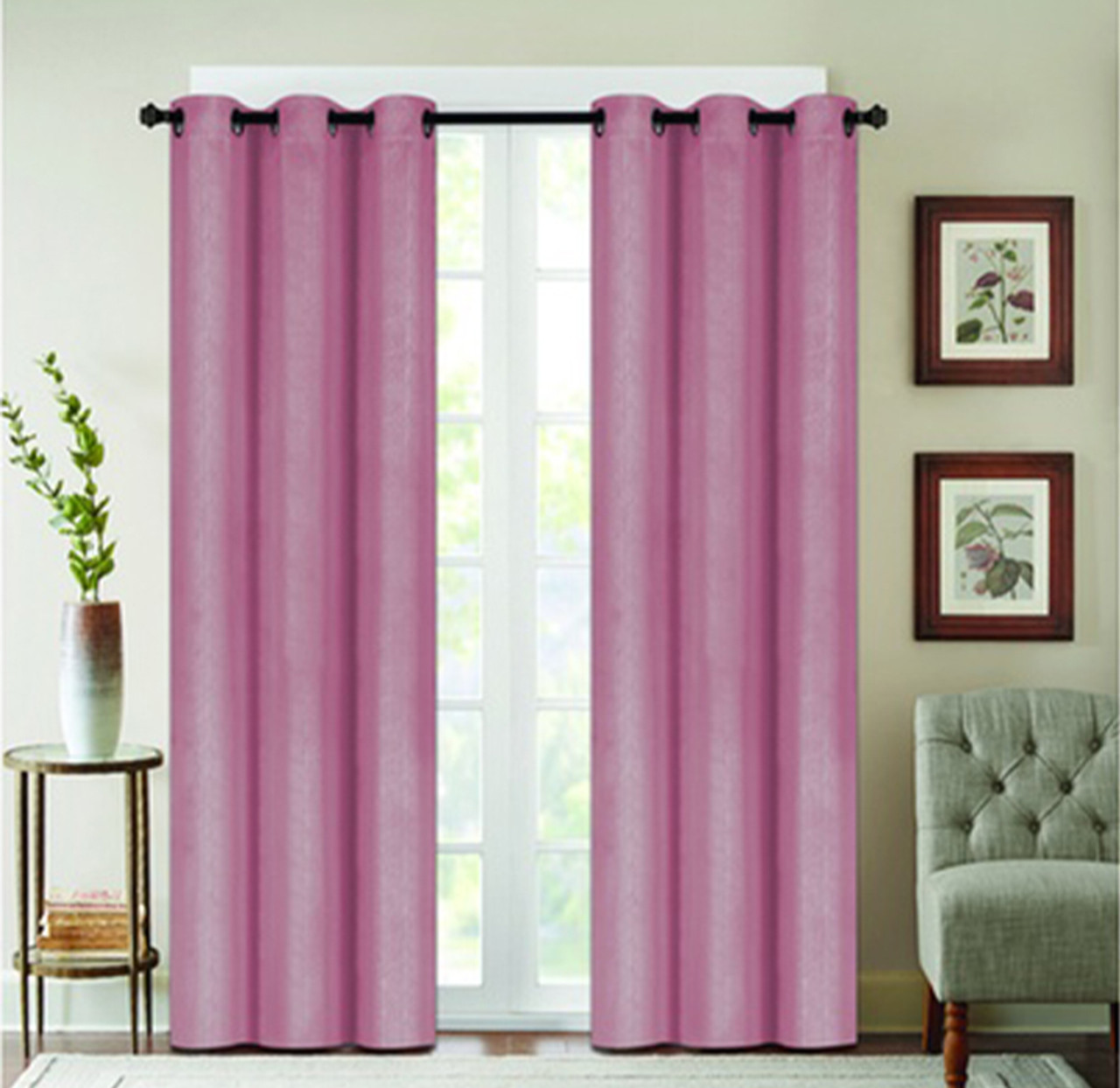 Denver Embossed Grommet Top Curtains product image