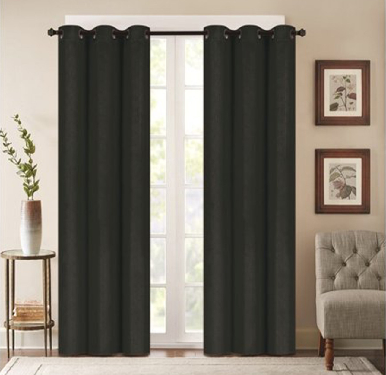 Denver Embossed Grommet Top Curtains product image