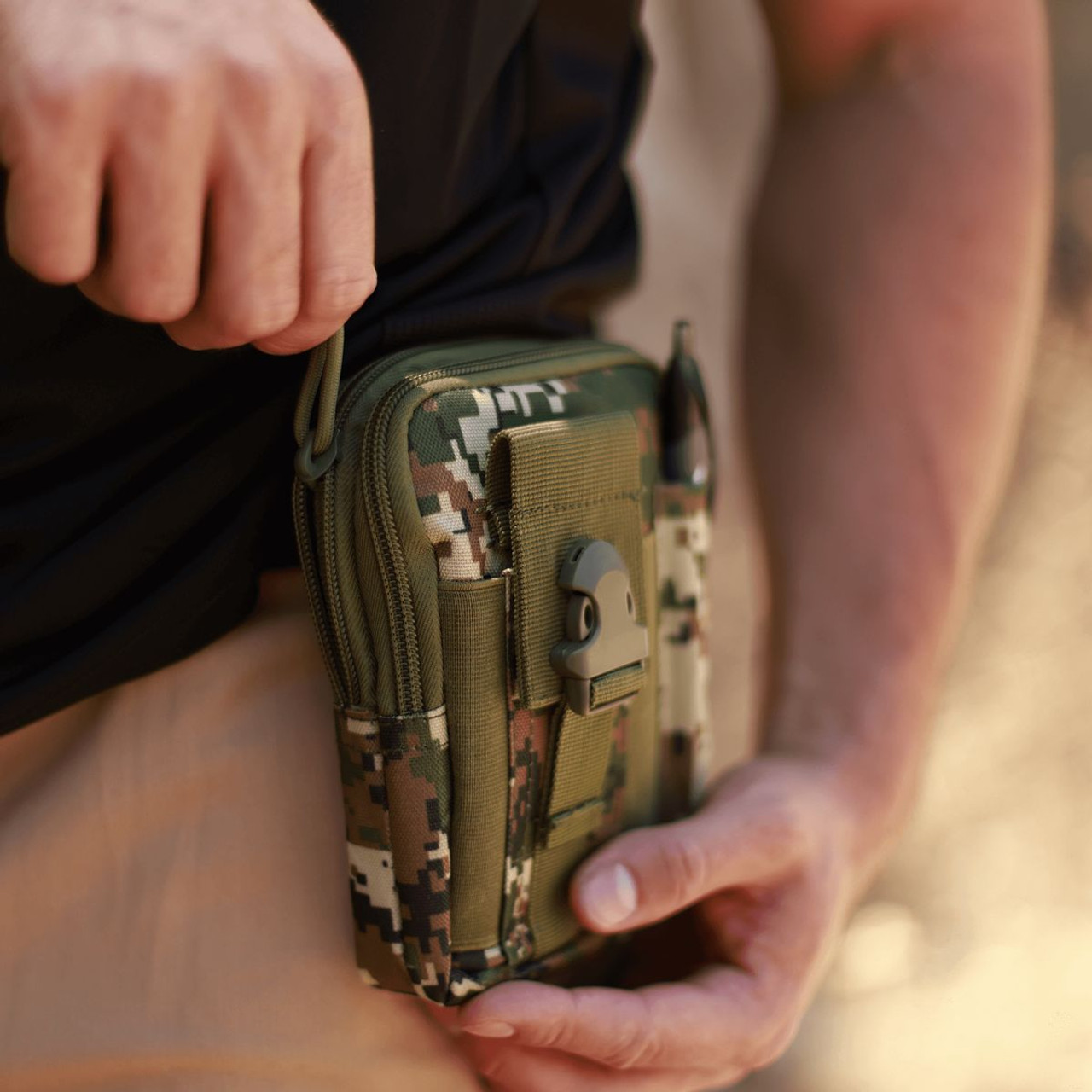 Tactical MOLLE Military Pouch Waist Bag product image