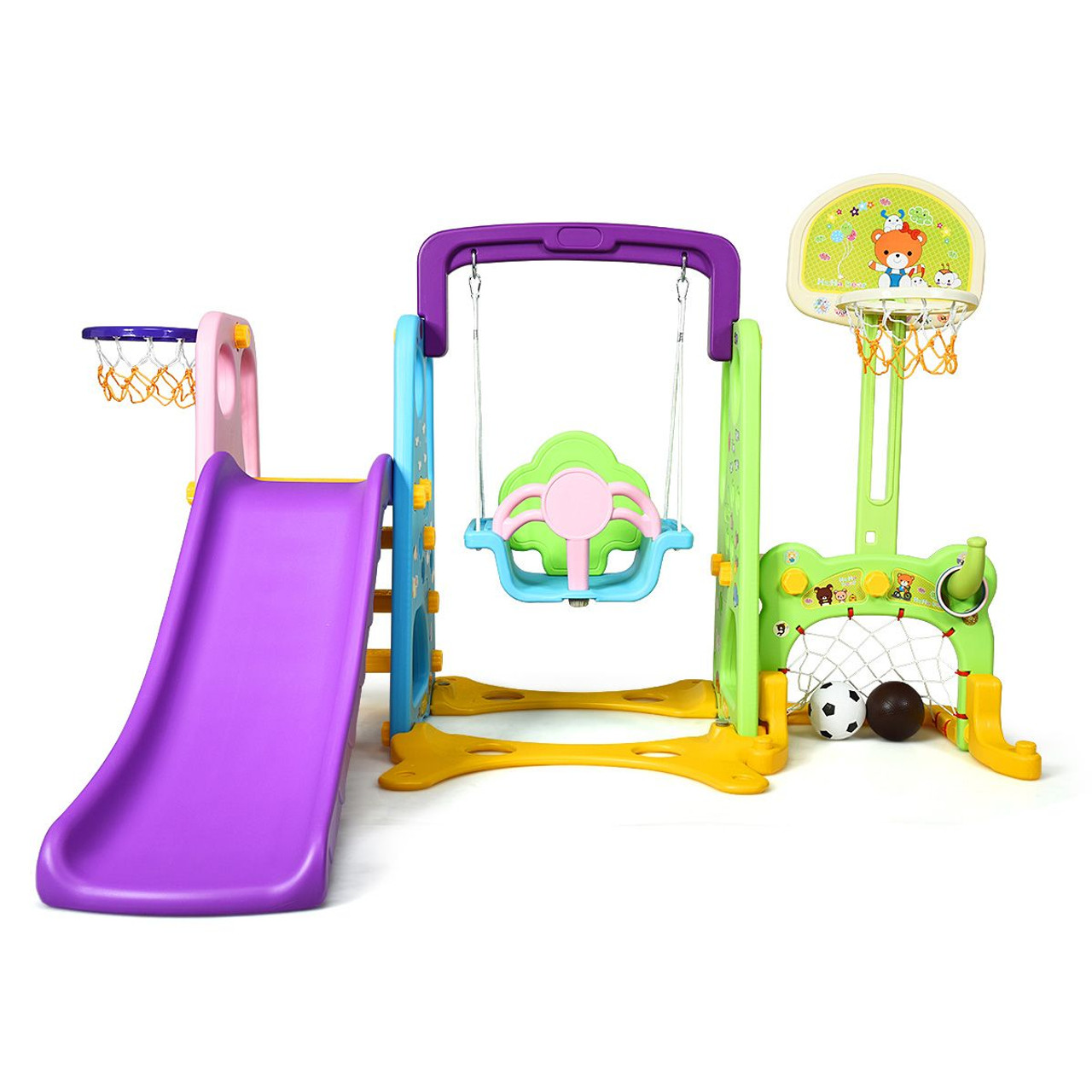 6-in-1 Toddler Climber and Swing Set product image