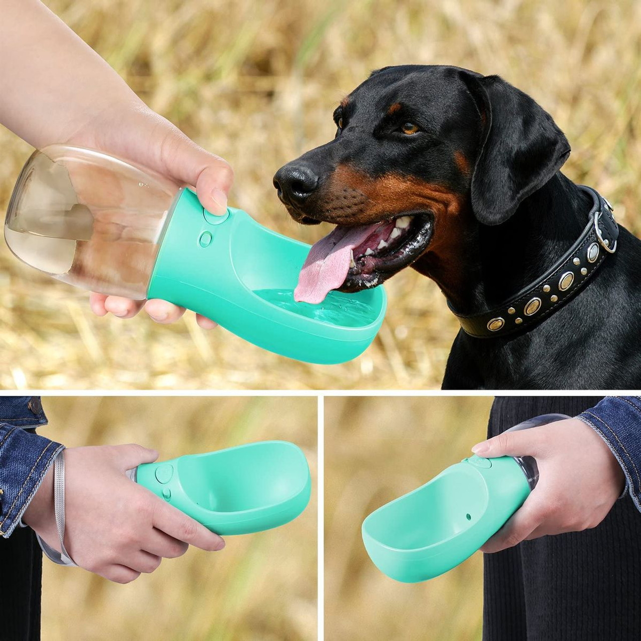 Portable Dog Water Bottle with Bowl Dispenser product image