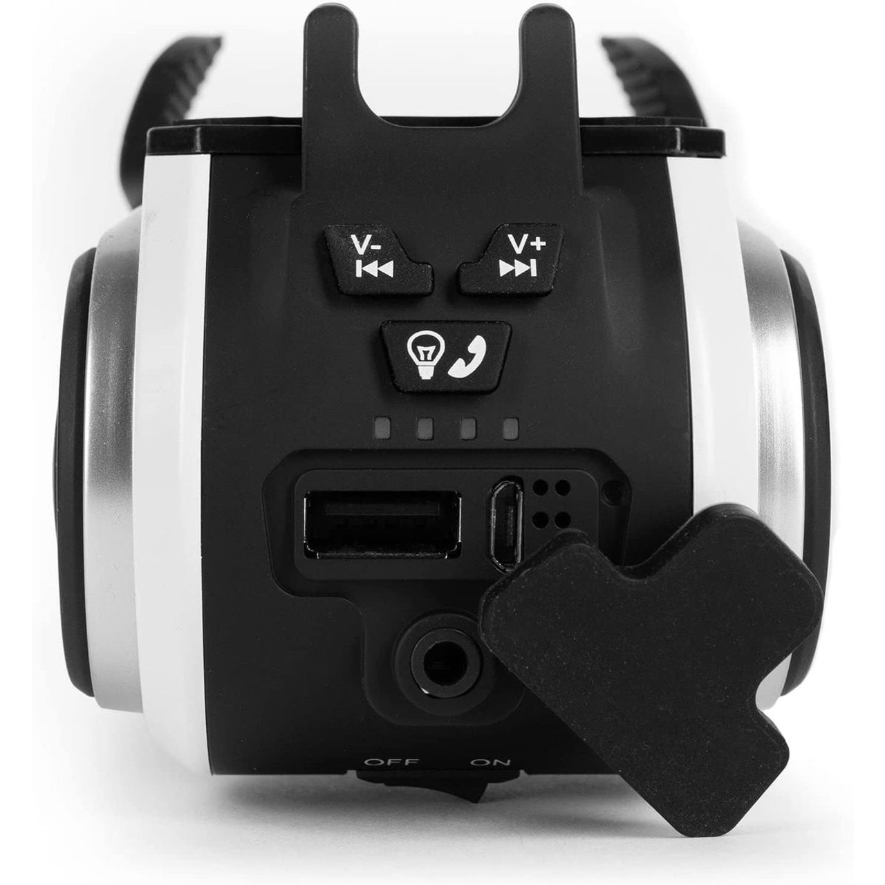 All-in-One Bike Phone Mount, Bluetooth Speaker, Headlights & Power Bank product image