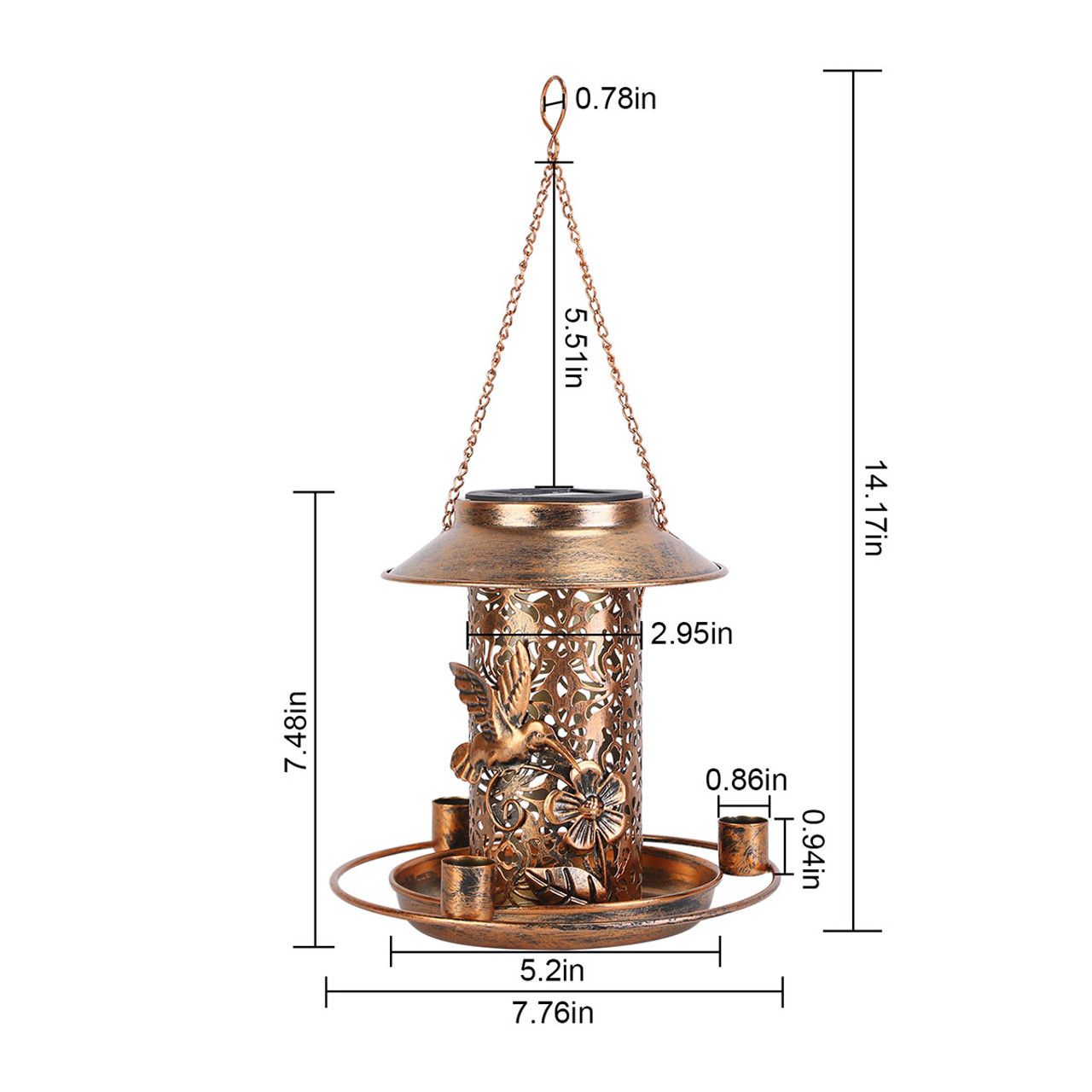 iMounTEK® Solar Bird Feeder product image