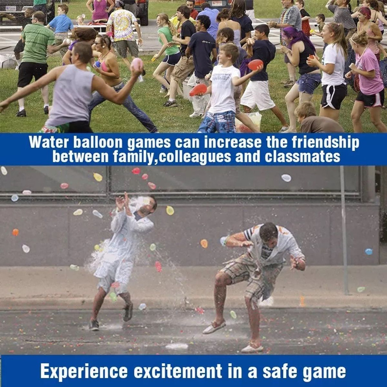 Rapid-Fill Colorful Water Balloons, 592 ct. (1- to 4-Pack) product image