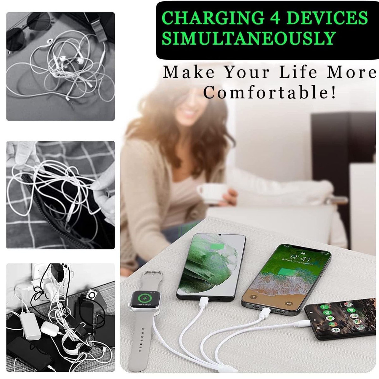 4-in-1 Universal Watch & Multi-Phone Charger product image