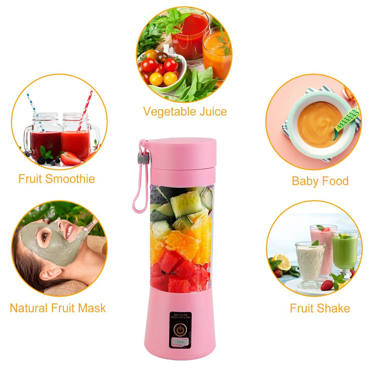 iMounTEK® USB Portable Juicer Blender product image
