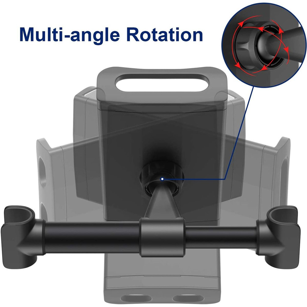 Universal Backseat Car Mount Adjustable Phone and Tablet Holder (1- or 2-Pack) product image