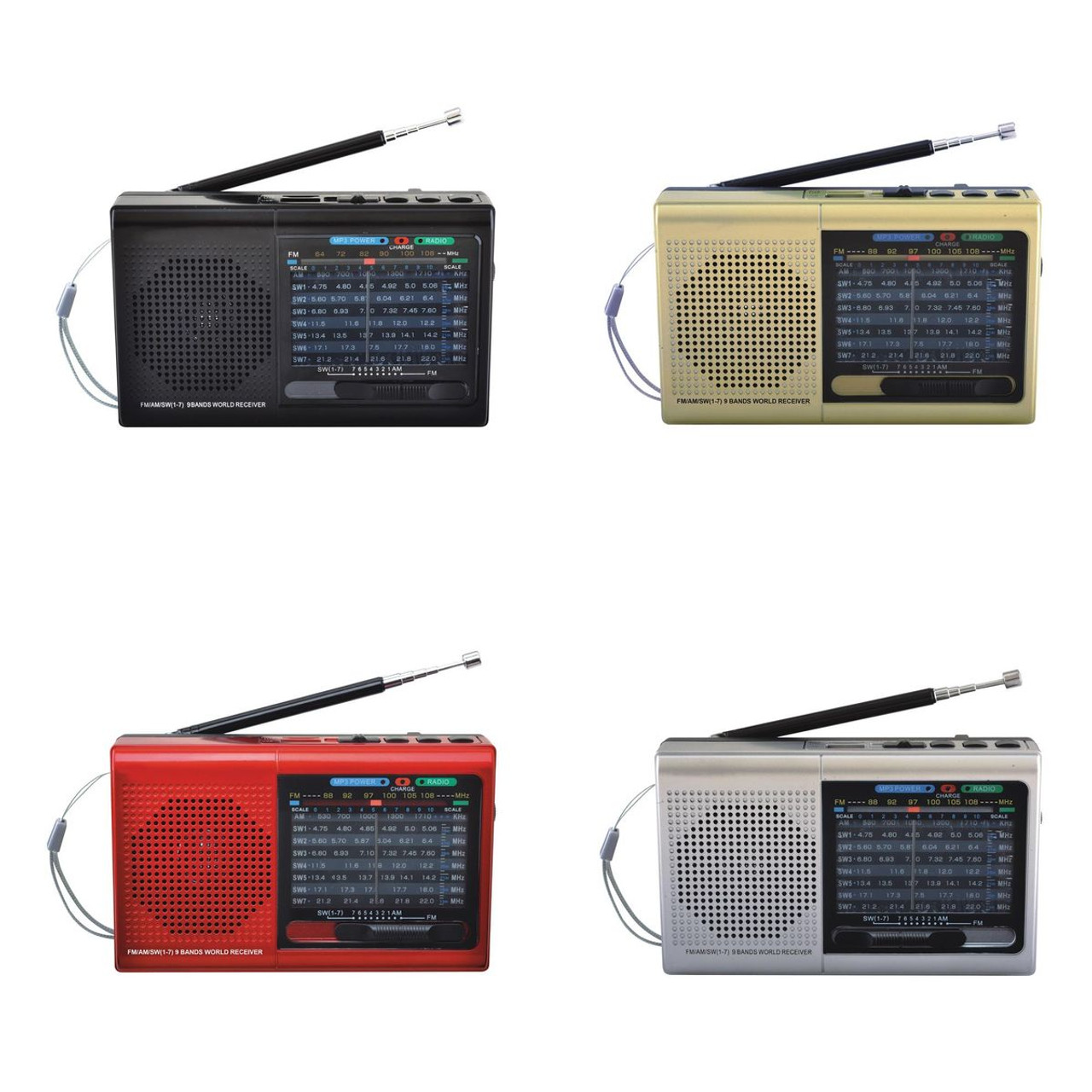 SuperSonic® 9-Band Radio with Bluetooth product image SuperSonic® 9-Band Radio with Bluetooth product image
