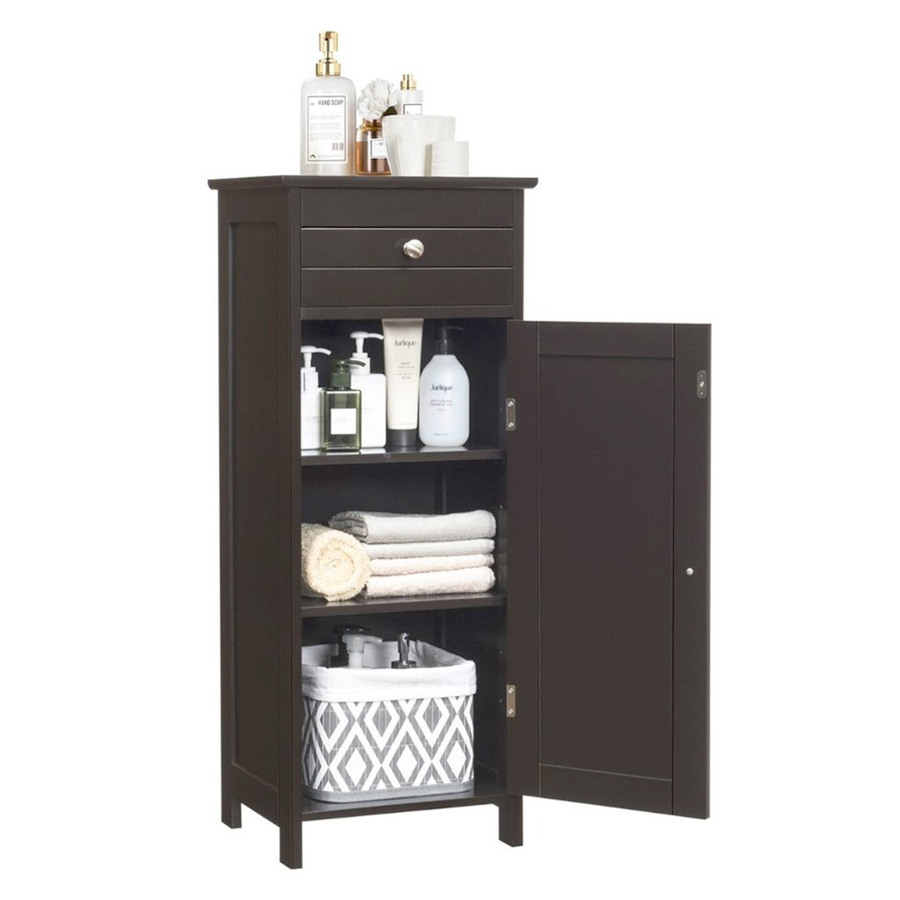 Free-Standing Bathroom Floor Cabinet with Drawer product image