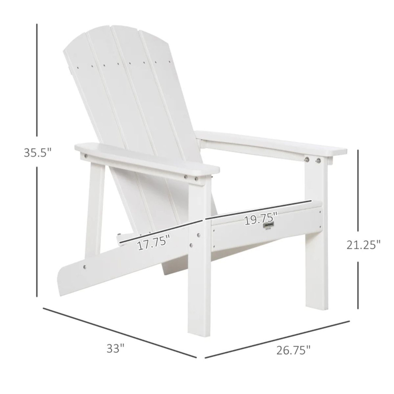 Outsunny® Oversized Adirondack Chair product image