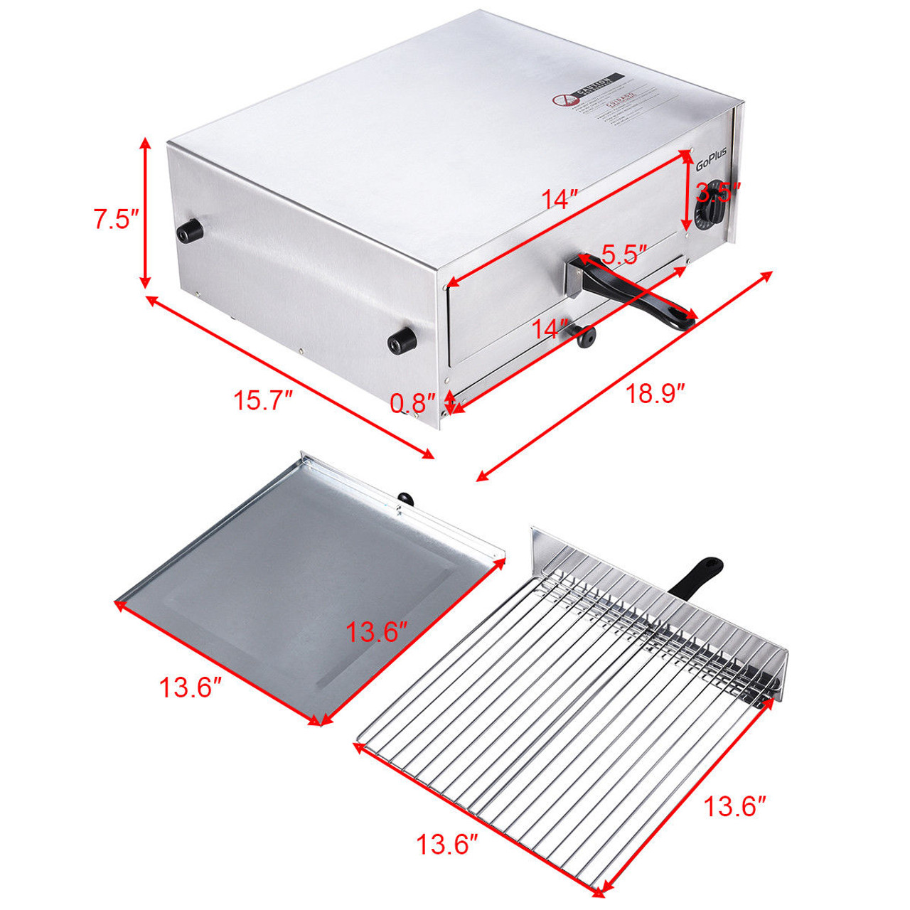 Stainless Steel Commercial Pizza Oven product image