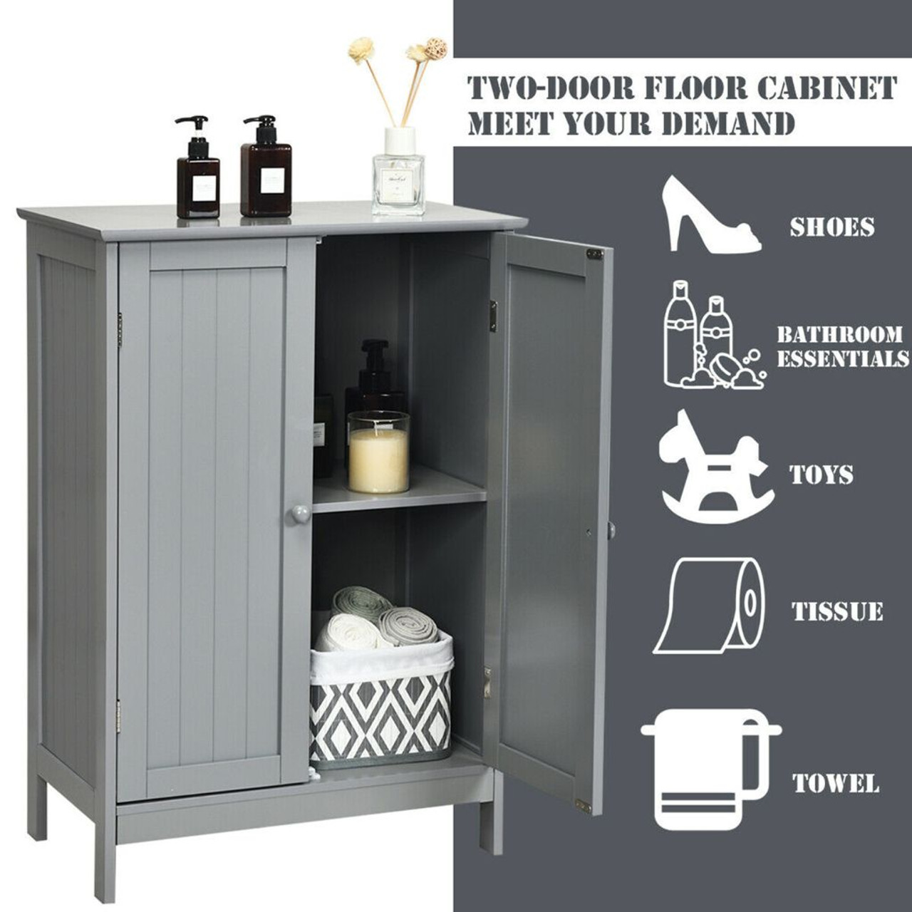 Wooden Storage Cabinet product image