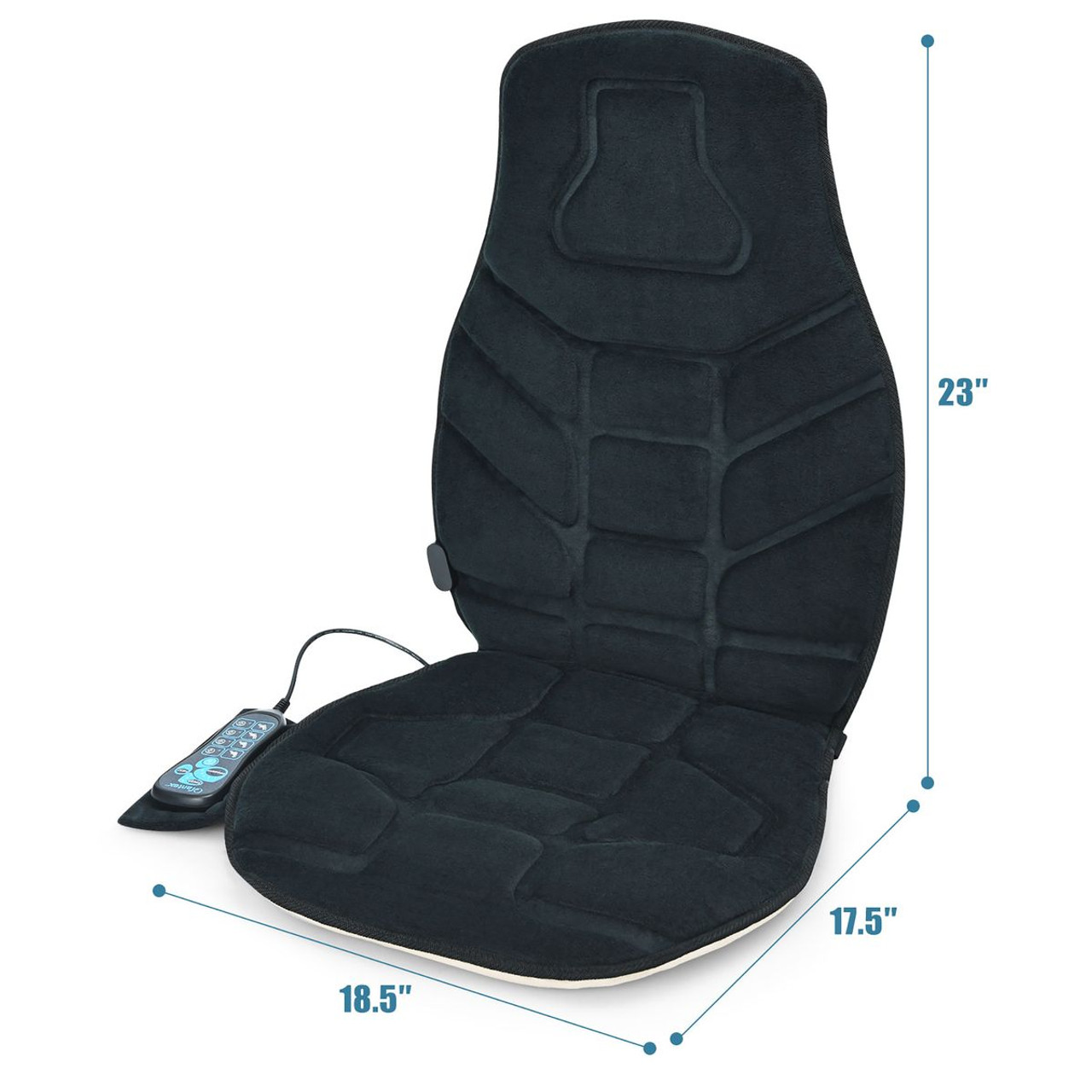 Seat Cushion Massager with Heat and 6 Vibration Motors product image