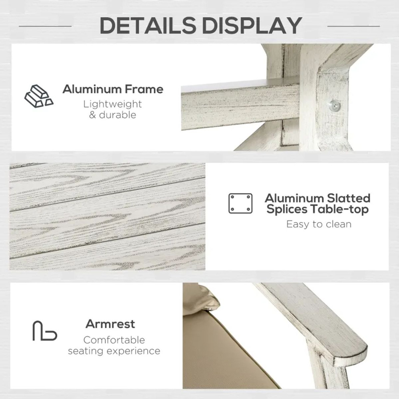 Outsunny® 4-Piece Patio PE Rattan Wicker Furniture Set product image