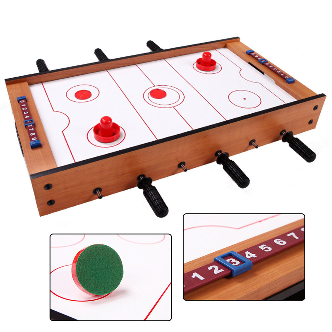 2-in-1 Air Hockey & Foosball Game Table product image