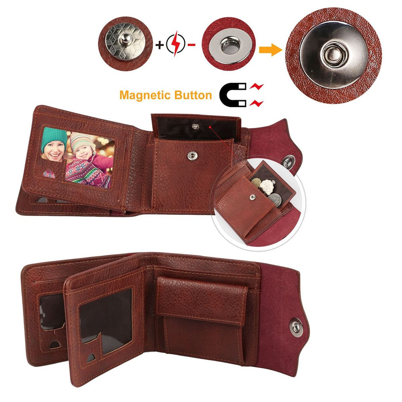 iMounTEK® Men's RFID Blocking Bifold Wallet product image