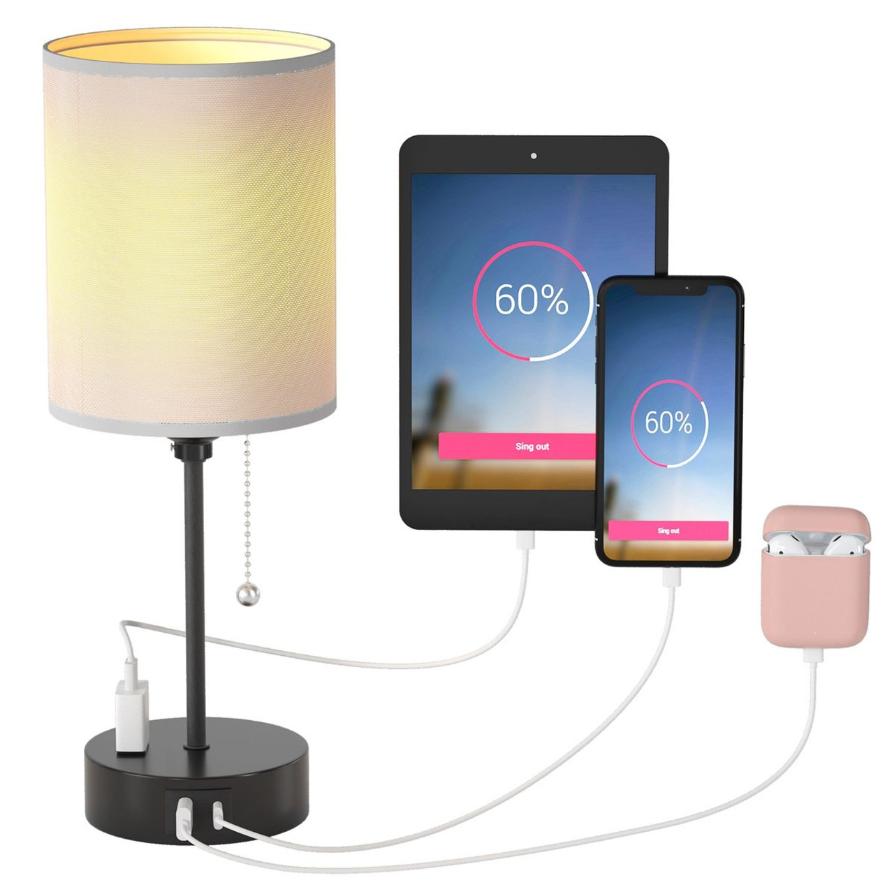 iMounTEK® Bedside Table Lamp (2-Pack) product image