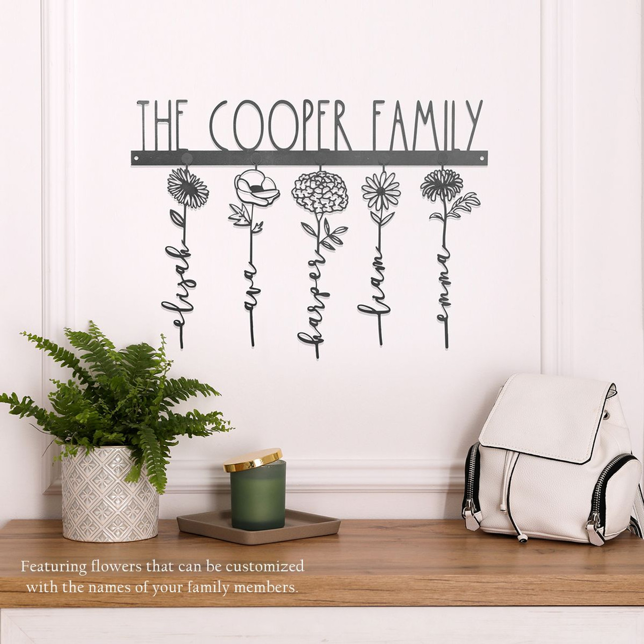 Personalized 'Our Family Garden' Plaque product image