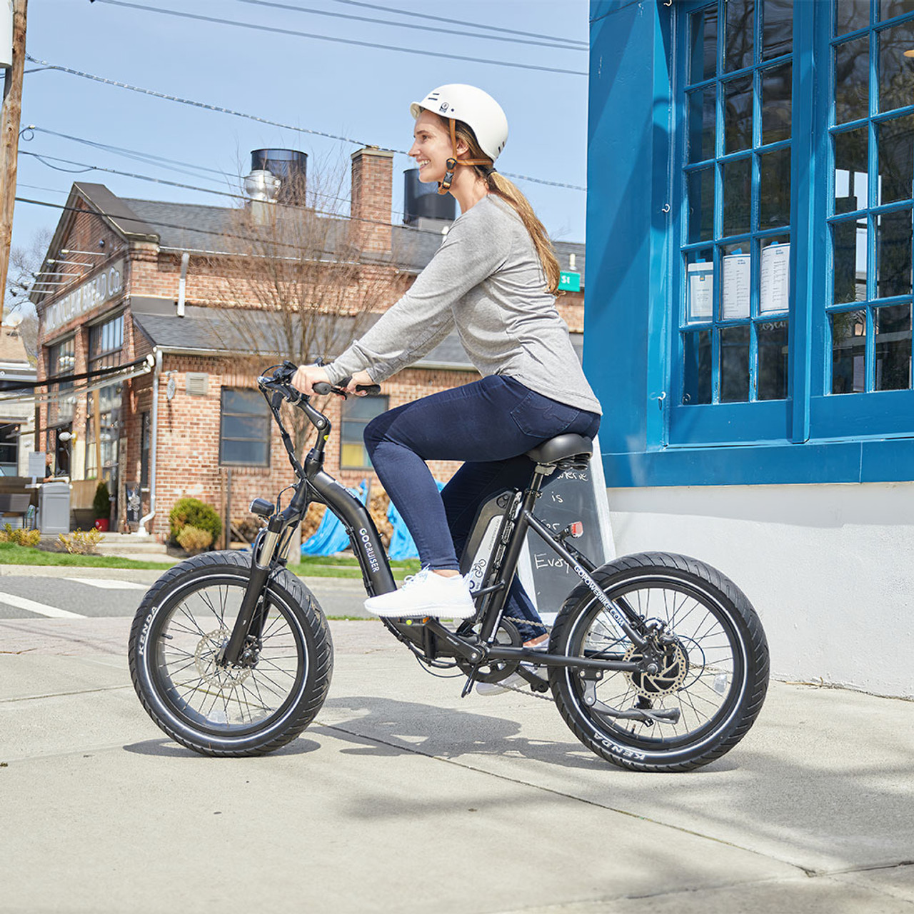 GoCruiser™ Folding Fat Tire Electric Bike with Removable Battery & 750W Motor product image