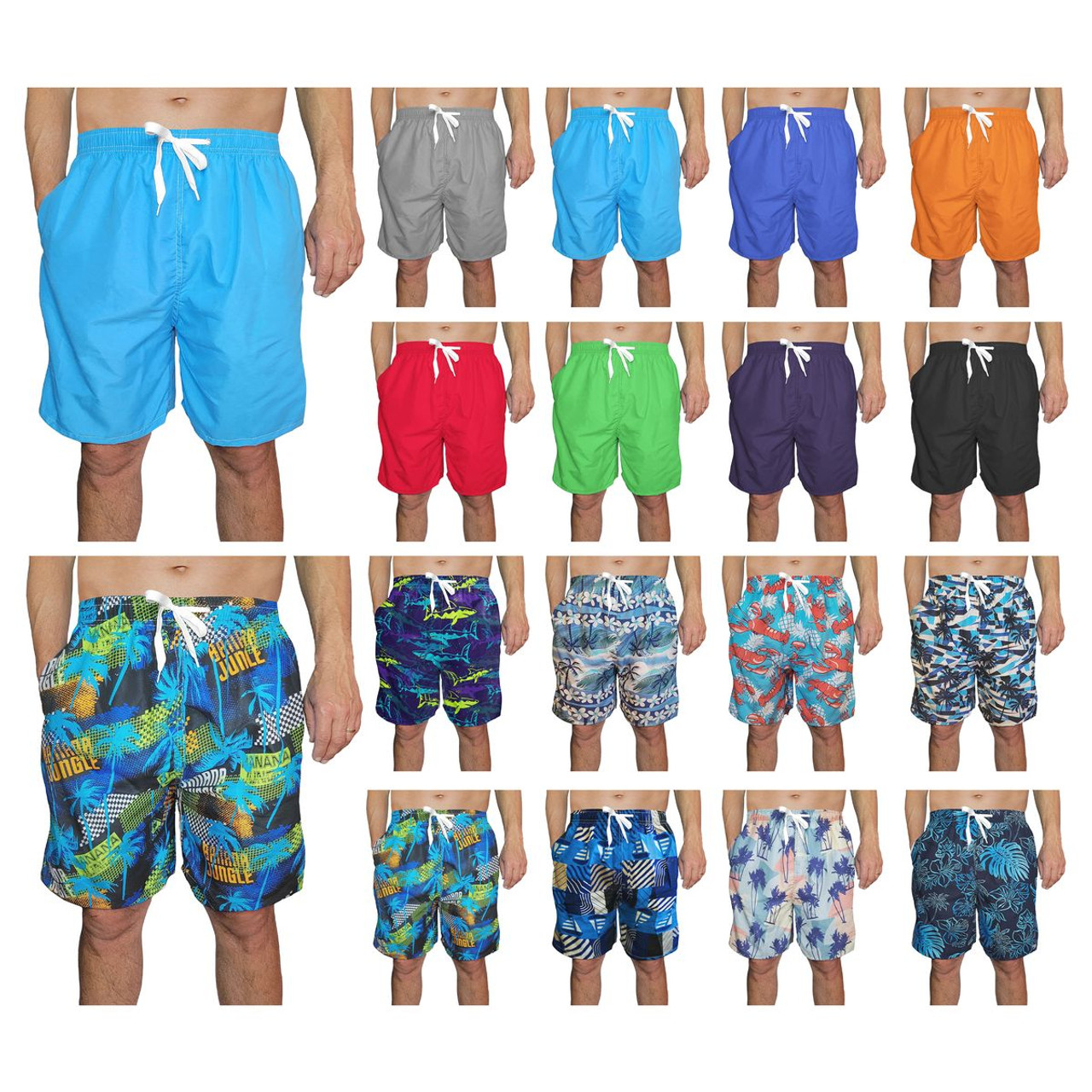 Men's Flex Quick-Dry Stylish Swim Trunk (2 or 3-Pack) product image