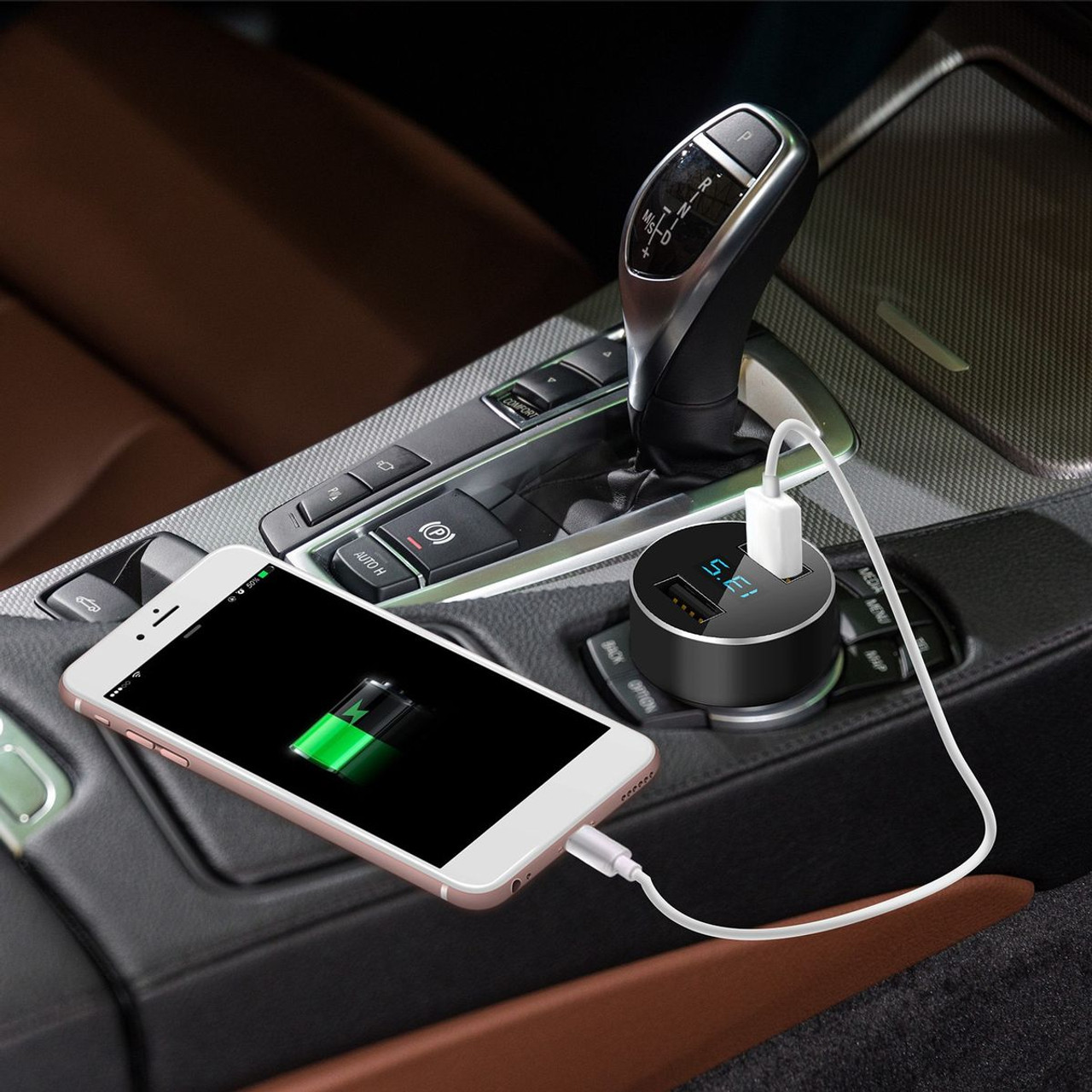 iMounTEK® Dual USB Car Charger Adapter product image