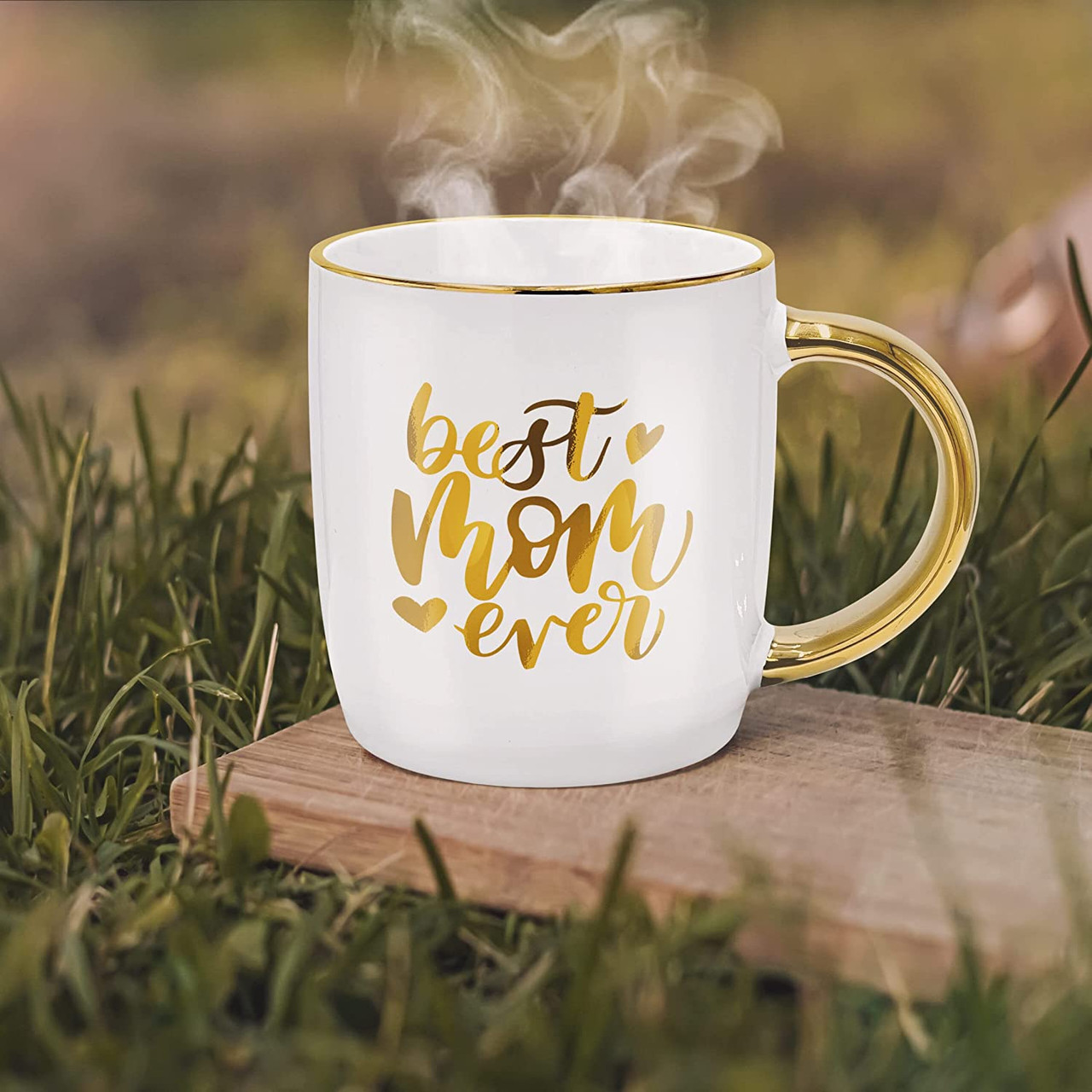 Mom-Themed 12-Ounce Electric Heated Coffee Mug product image