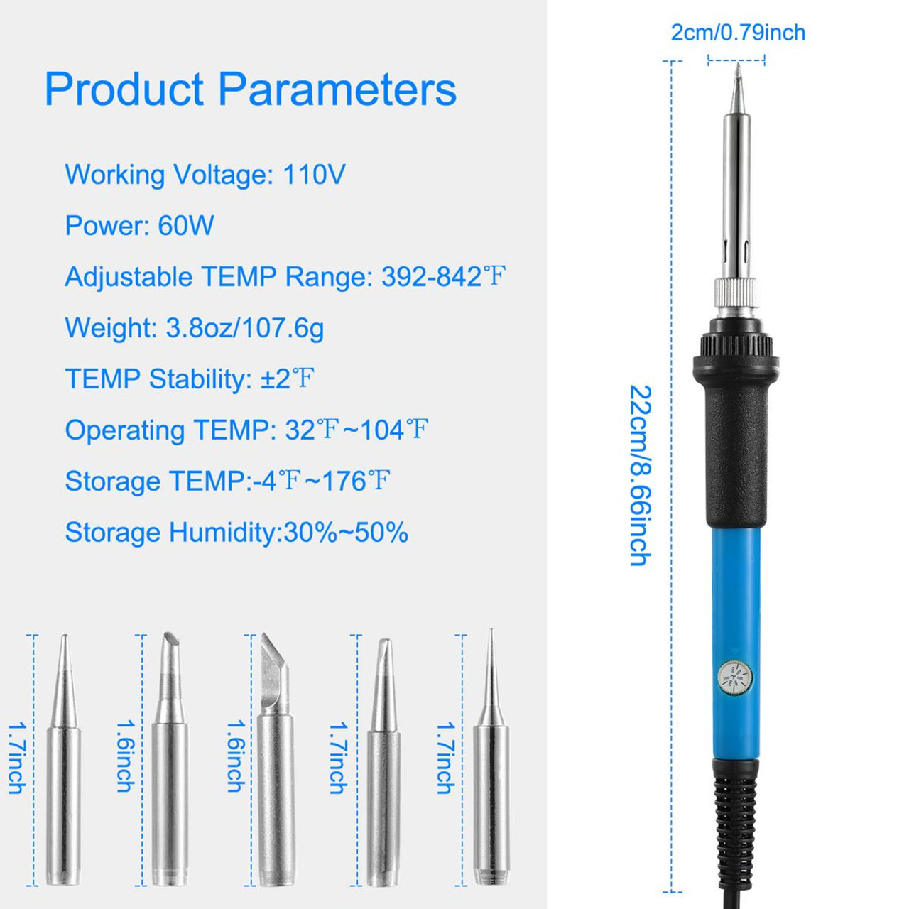 iMounTEK® 110V/60W Soldering Iron product image