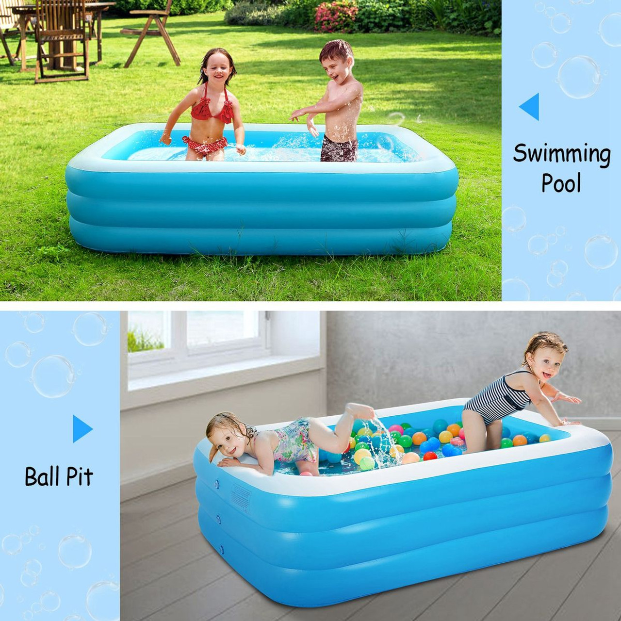 CoolWorld™ Inflatable Swimming Pool Play Center product image