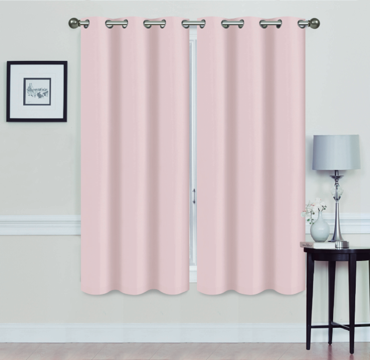 Madonna Blackout Grommet Curtain Panels (Set of 2) product image