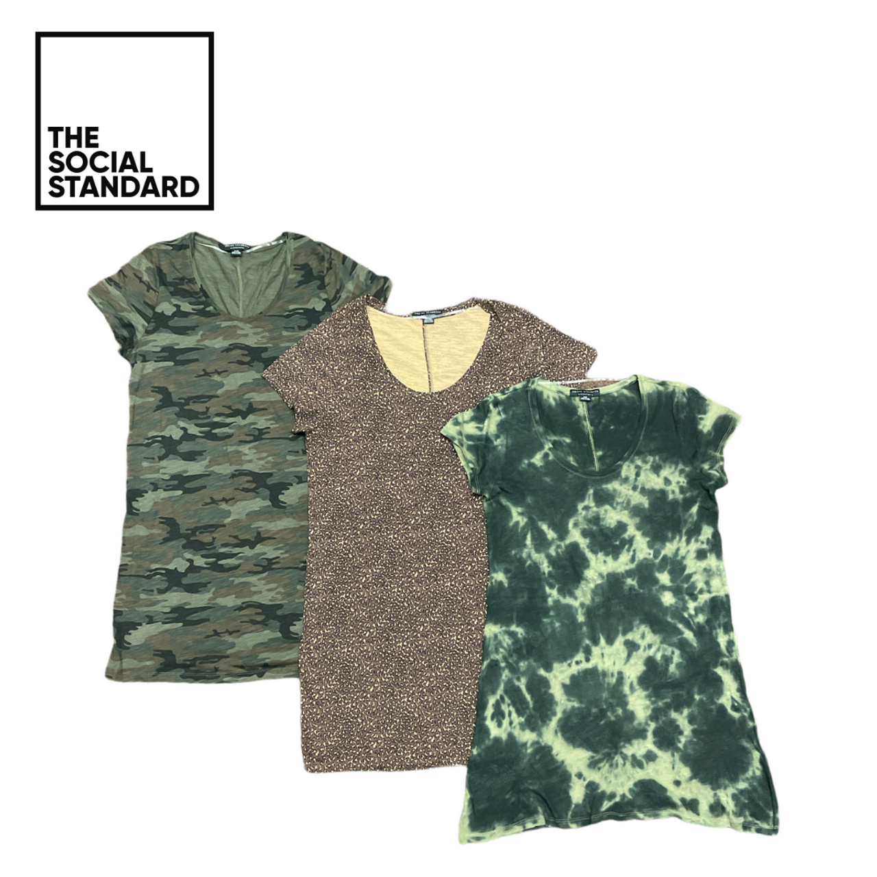 Sanctuary The Perfect T-Shirt, Hiker Camo, S