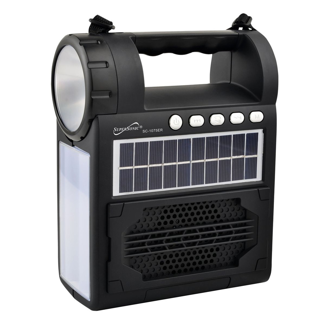 SuperSonic® Solar-Powered Speaker with FM Radio, Flashlight, and Lantern product image
