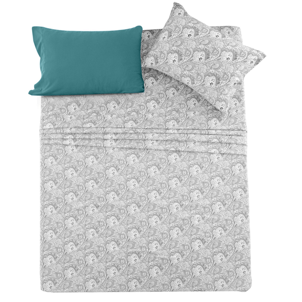 4 or 6-Piece Paisley Printed Deep Pocket Bed Sheet Set product image