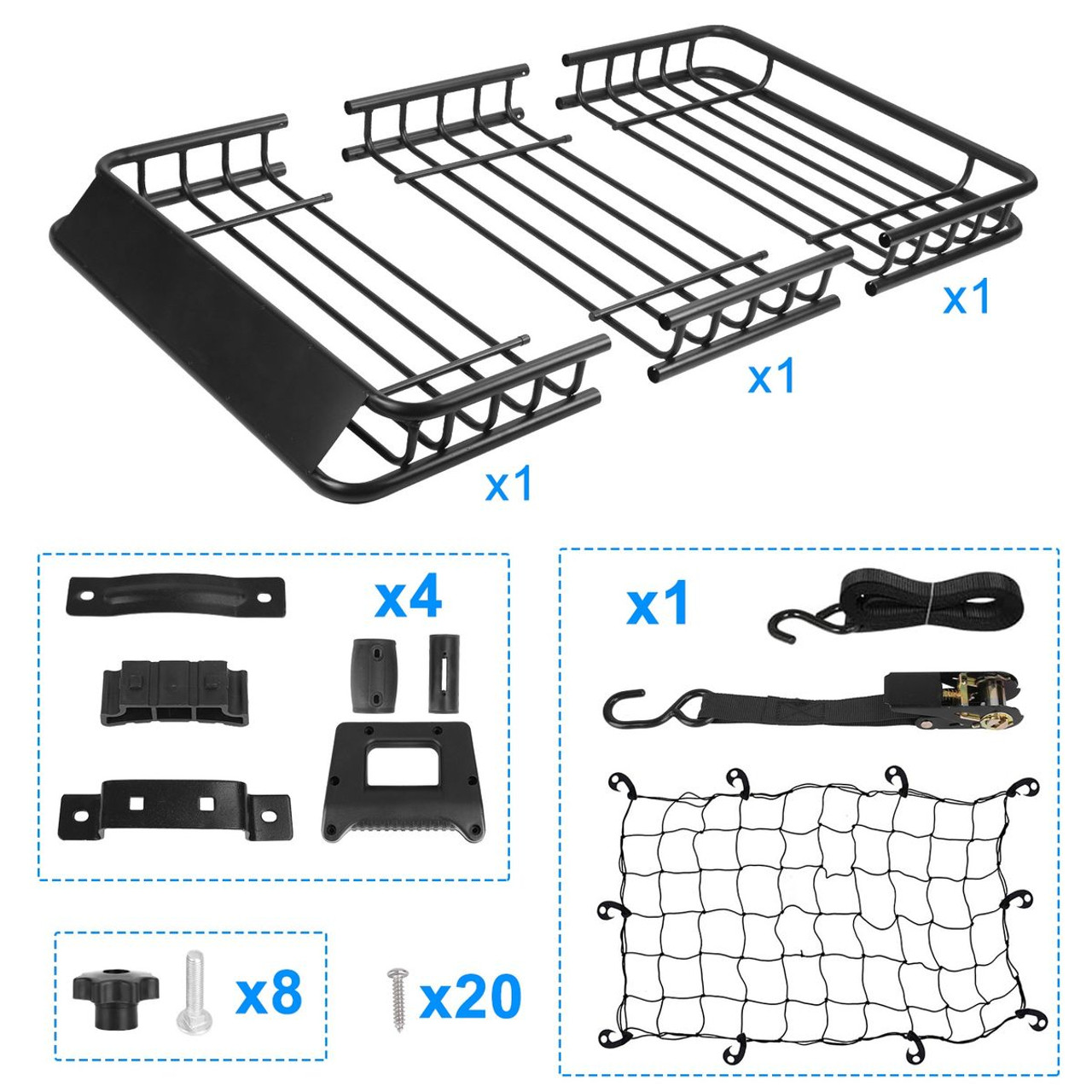 iMounTEK Heavy Duty Roof Rack Basket product image