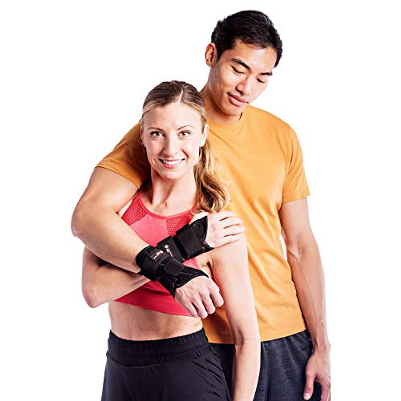 Copper Joe® Copper-Infused Ultimate Fitted Wrist Brace (Left or Right Hand) product image