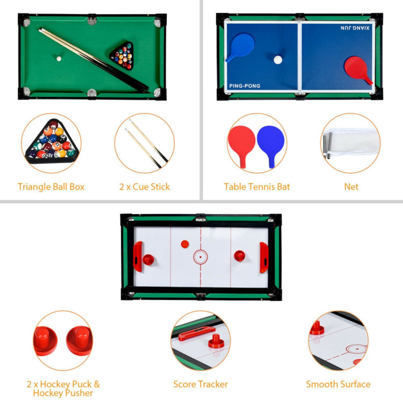 4-in-1 Multi-Game Hockey Table product image