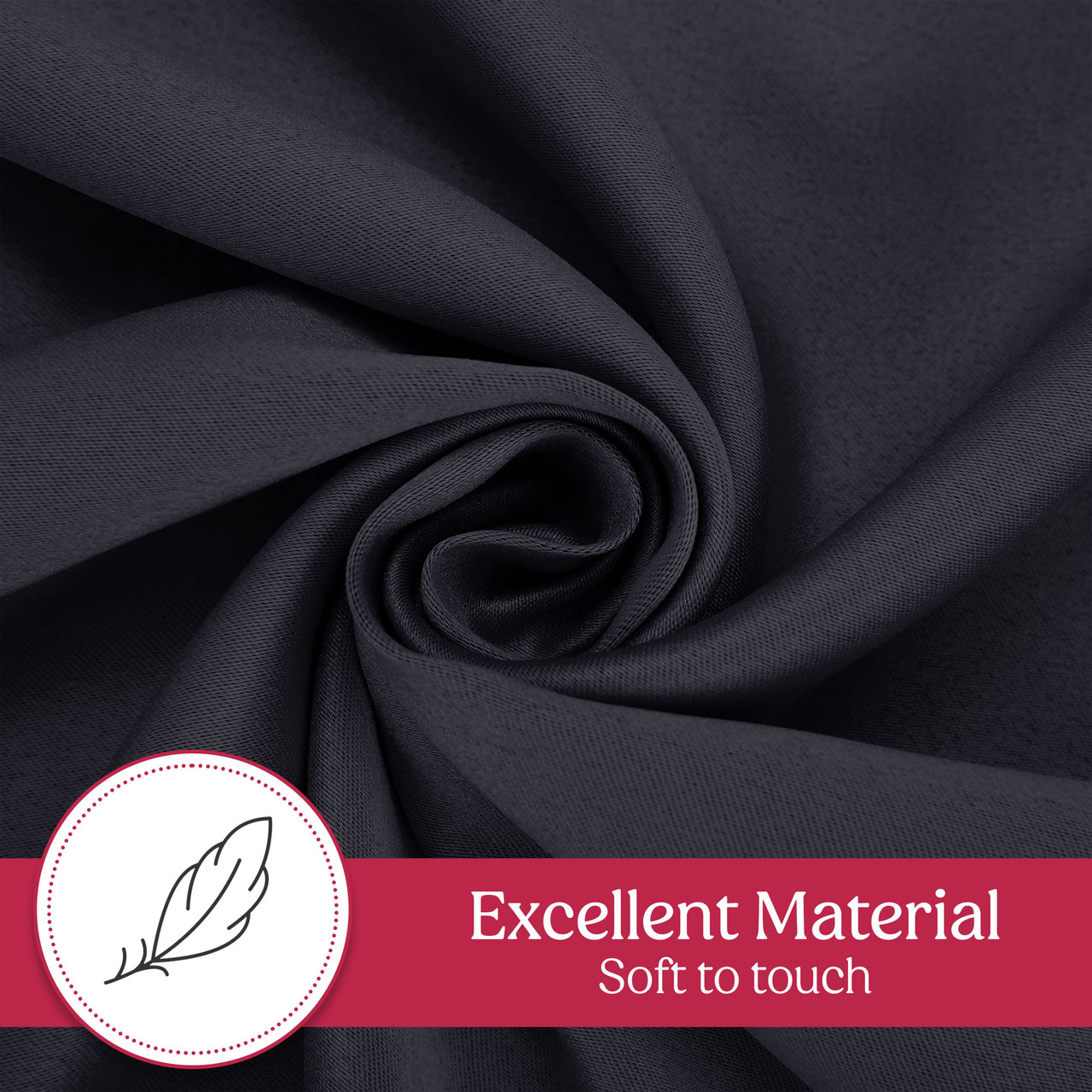 Blackout Grommet Window Curtain Panels (set Of 2) product image