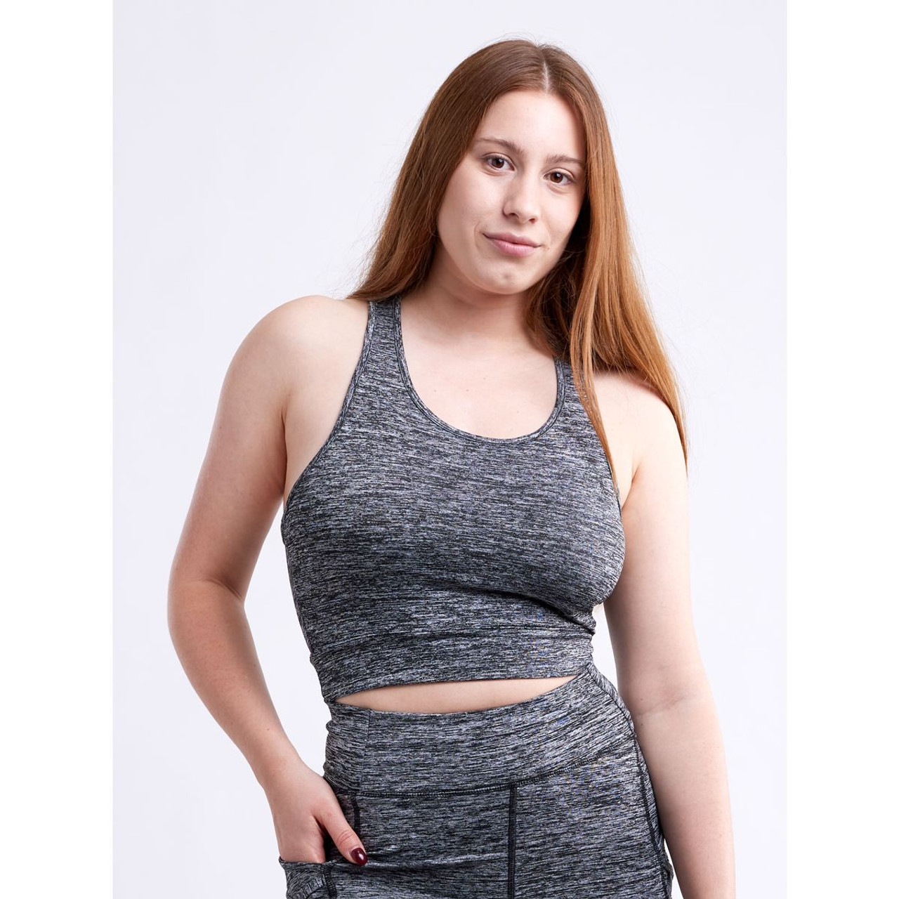 Women's Racerback Lightweight Training Crop Tank Top (2-Pack) product image