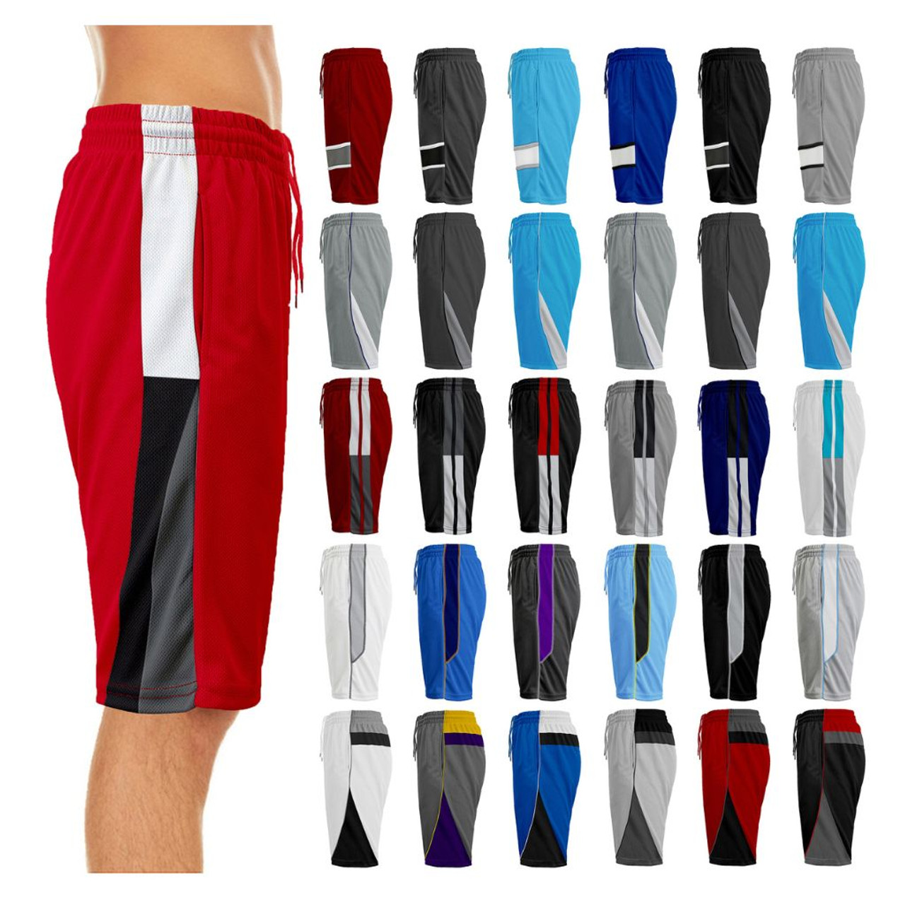 Men's Active Moisture-Wicking Mesh Shorts (2- or 3-Pack) product image