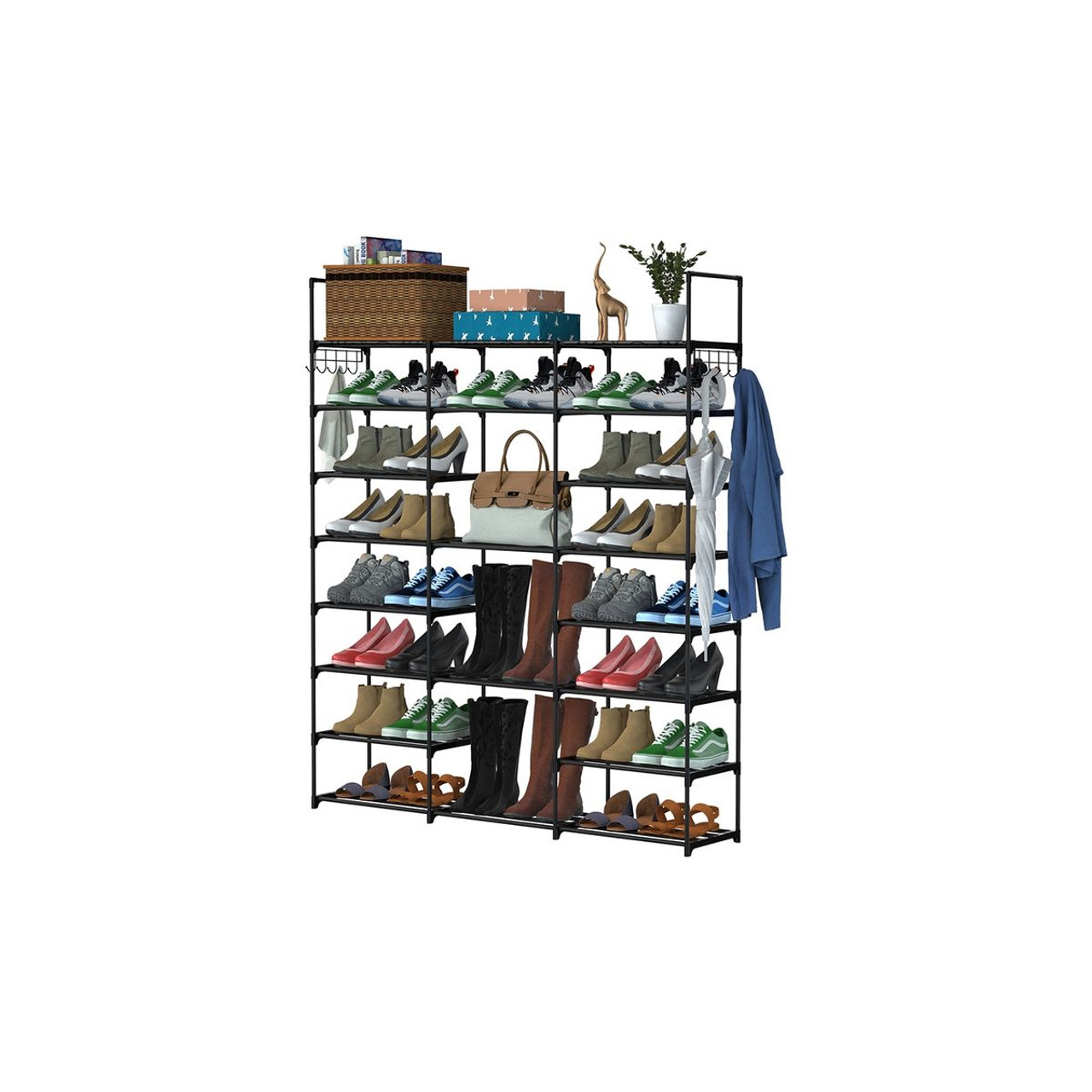 NewHome™ Metal Shoe Storage Rack product image
