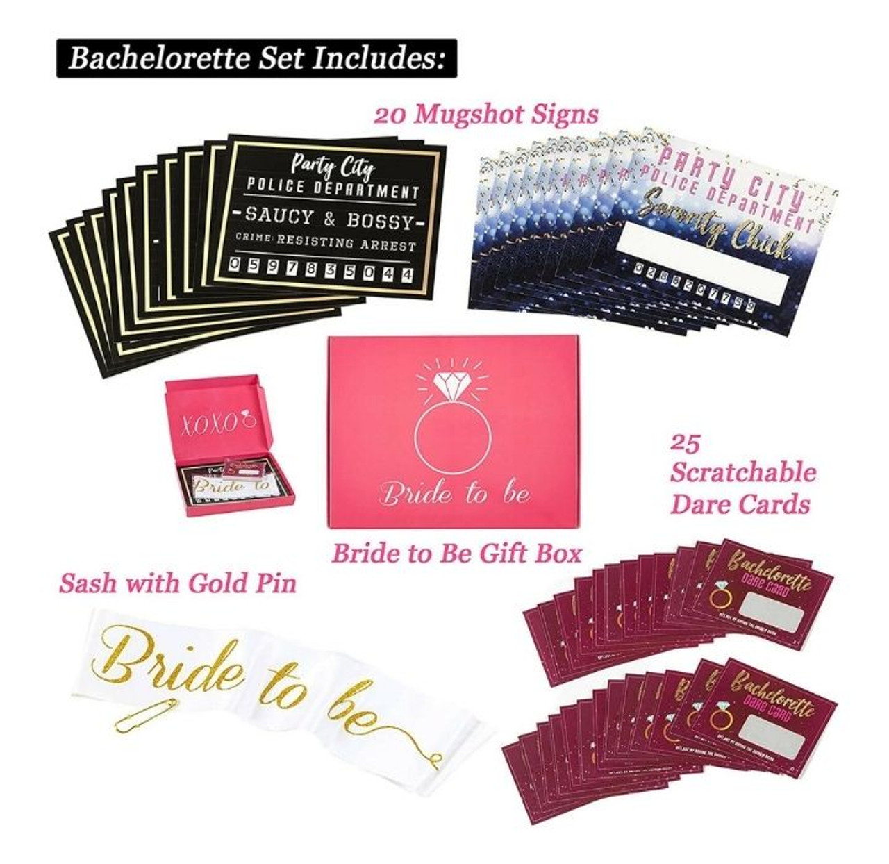 Girls' Night Out Bachelorette Party Supply Kit product image