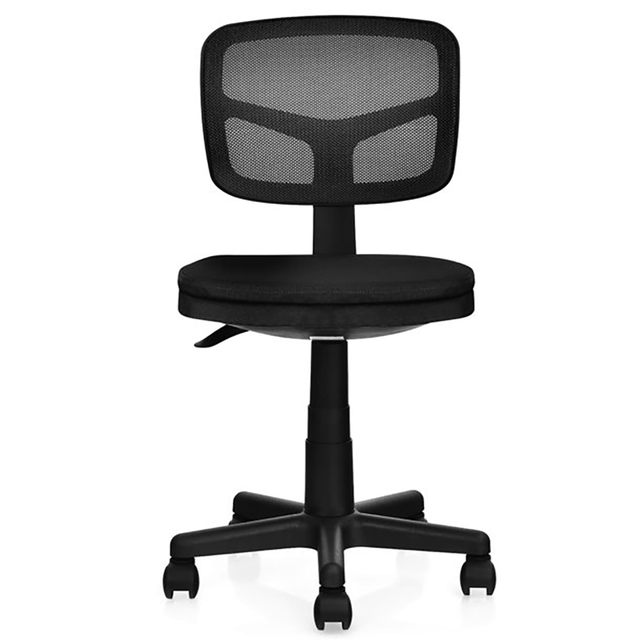 Armless Adjustable Swivel Mesh Desk Chair product image