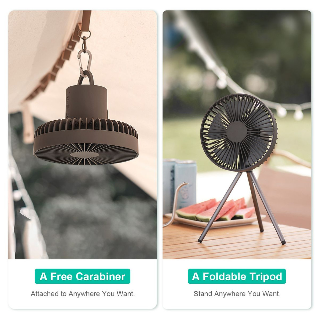 LakeForest® Camping Lantern Fan product image