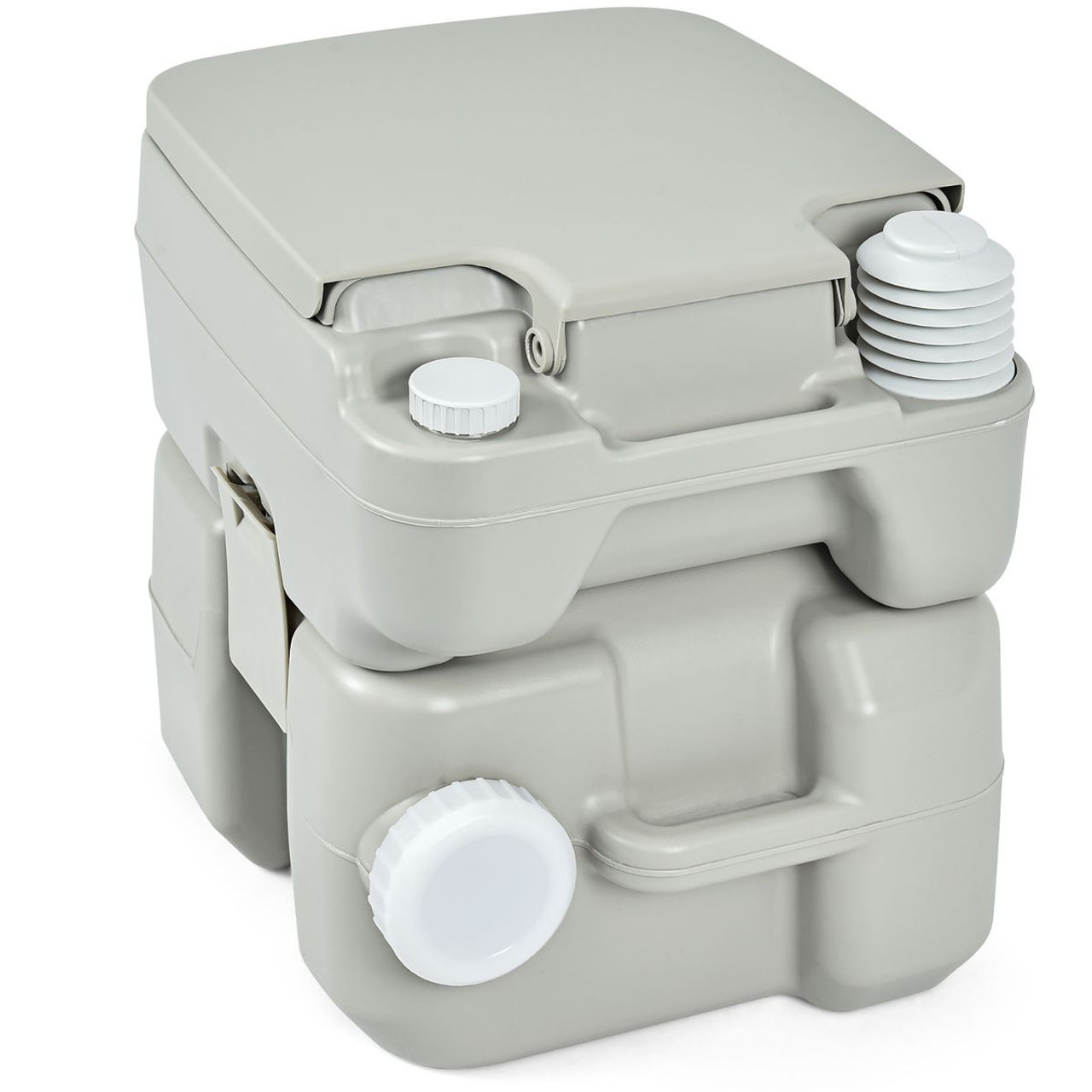 Goplus 5.3 Gallon 20L Portable Travel Toilet Camping Potty product image