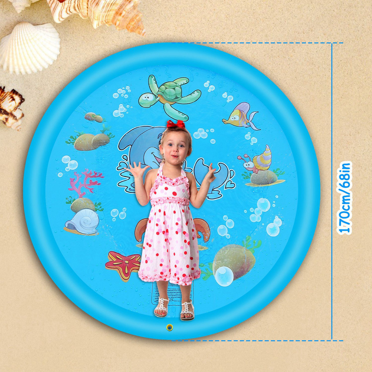 CoolWorld™ Kids' Sprinkler Play Mat product image