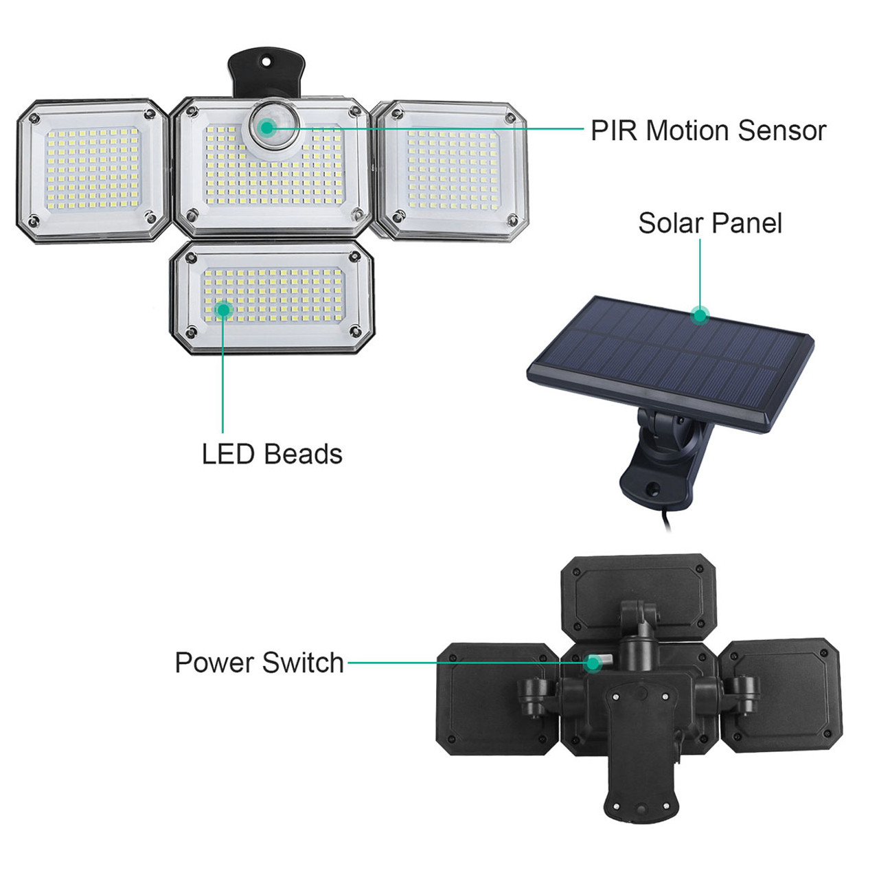 iMounTEK® Solar Security Wall Light product image