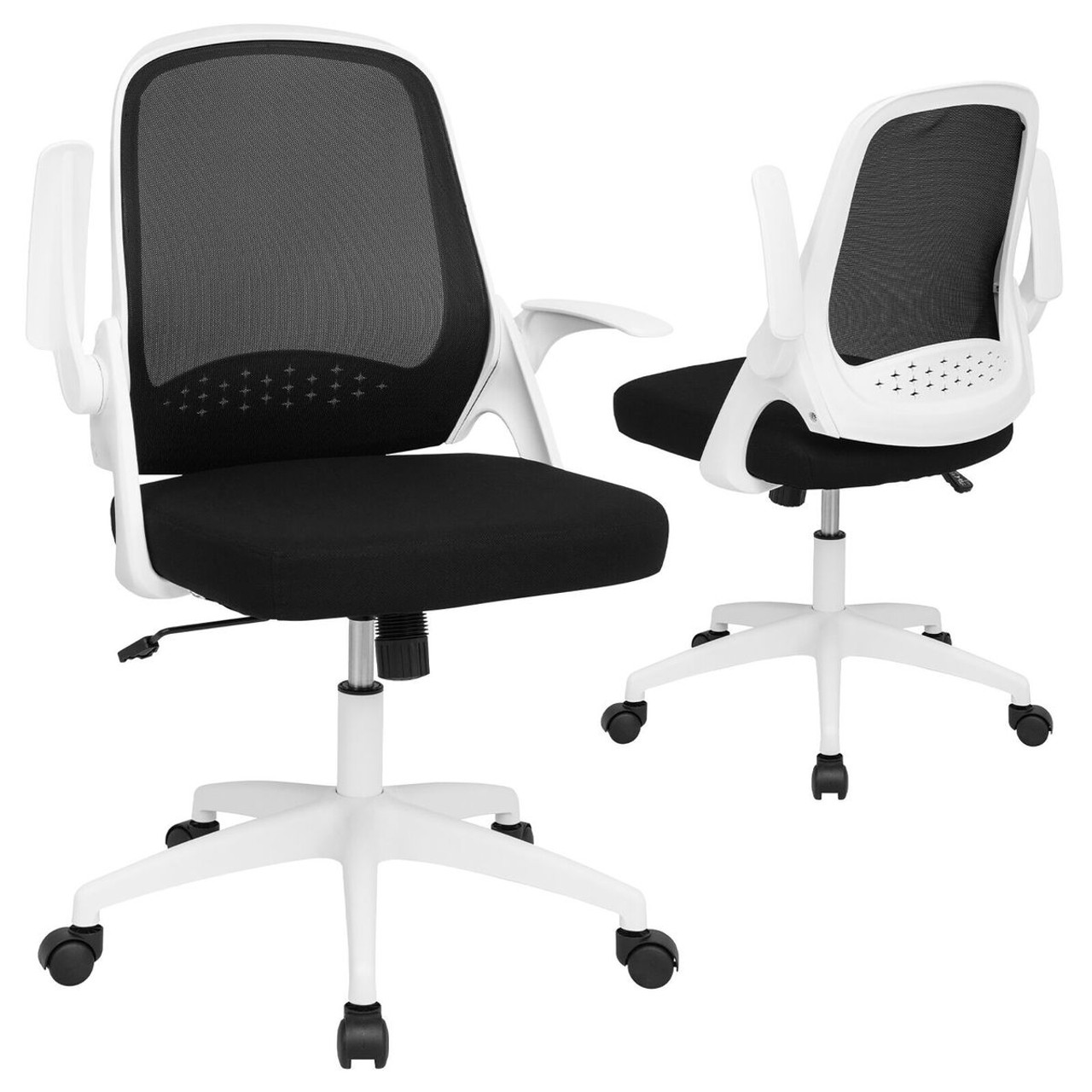 Adjustable Mesh Desk Chair with Flip-up Armrest product image