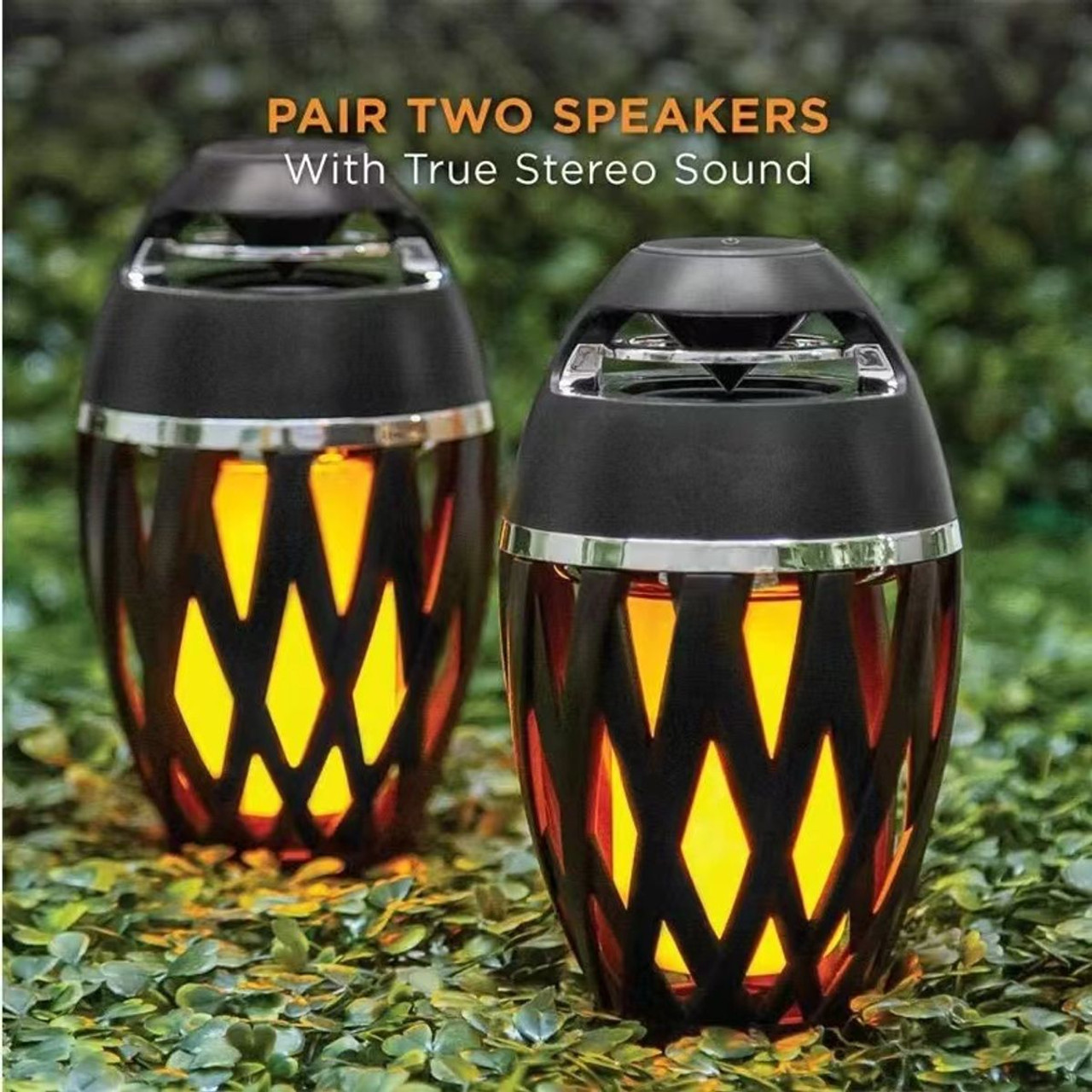 Tiki LED Flame Bluetooth Speaker (2-Pack) product image